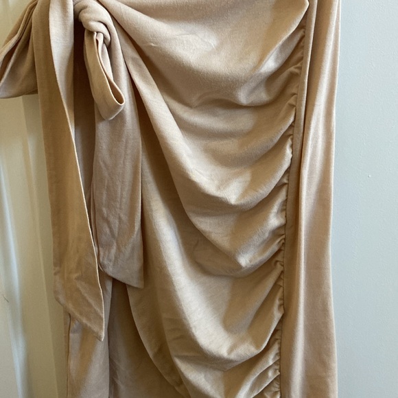 🆕 Beige coloured mini tank dress in size S - Picture 3 of 4